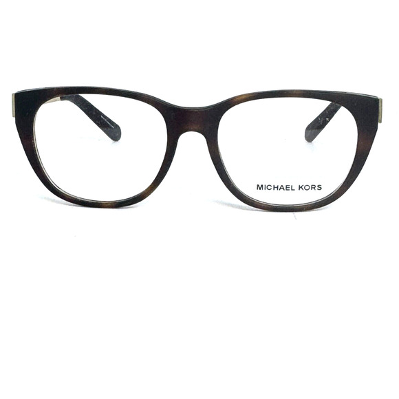 Michael Kors Eyeglasses Frames MK 8011 Phuket 3021 Brown Gold 52-16-135 H16513 - Picture 1 of 7